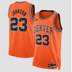 Men Denver Nuggets  Cameron Johnson Orange 2026 27Classic Edition Stitched Basketball Jersey