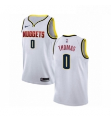 Youth Nike Denver Nuggets 0 Isaiah Thomas Swingman White NBA Jersey Association Edition Youth Nike Denver Nuggets 0 Isaiah Thomas Swingman White NBA Jersey Association Edition
