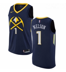 Youth Nike Denver Nuggets 1 Jameer Nelson Swingman Navy Blue NBA Jersey City Edition Youth Nike Denver Nuggets 1 Jameer Nelson Swingman Navy Blue NBA Jersey City Edition