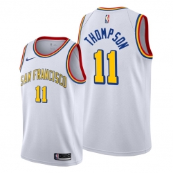Klay Thompson Golden State Warriors #11 Men 2019-20 Classic Edition Jersey