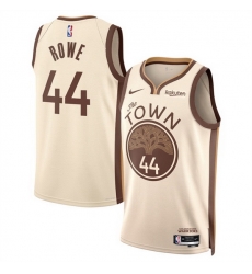 Men Golden State Warriors 44 Jackson Rowe Tan 2025 26 City Edition Stitched Basketball Jersey