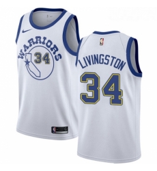 Womens Nike Golden State Warriors 34 Shaun Livingston Authentic White Hardwood Classics NBA Jersey Womens Nike Golden State Warriors 34 Shaun Livingston Authentic White Hardwood Classics NBA Jersey