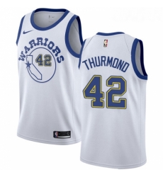 Womens Nike Golden State Warriors 42 Nate Thurmond Authentic White Hardwood Classics NBA Jersey Womens Nike Golden State Warriors 42 Nate Thurmond Authentic White Hardwood Classics NBA Jersey