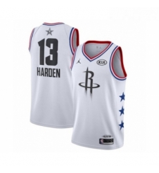 Womens Jordan Houston Rockets 13 James Harden Swingman White 2019 All Star Game Basketball Jersey Womens Jordan Houston Rockets 13 James Harden Swingman White 2019 All Star Game Basketball Jersey