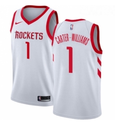 Womens Nike Houston Rockets 1 Michael Carter Williams Swingman White NBA Jersey Association Womens Nike Houston Rockets 1 Michael Carter Williams Swingman White NBA Jersey Association