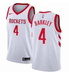 Womens Nike Houston Rockets 4 Charles Barkley Authentic White Home NBA Jersey Association Edition Womens Nike Houston Rockets 4 Charles Barkley Authentic White Home NBA Jersey Association Edition