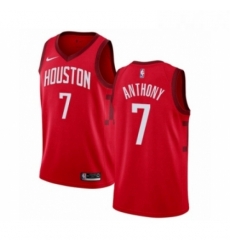 Womens Nike Houston Rockets 7 Carmelo Anthony Red Swingman Jersey Earned Edition Womens Nike Houston Rockets 7 Carmelo Anthony Red Swingman Jersey Earned Edition