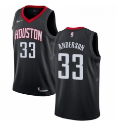 Youth Nike Houston Rockets 33 Ryan Anderson Swingman Black Alternate NBA Jersey Statement Edition Youth Nike Houston Rockets 33 Ryan Anderson Swingman Black Alternate NBA Jersey Statement Edition