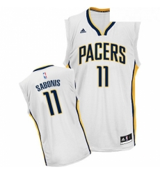 Youth Adidas Indiana Pacers 11 Domantas Sabonis Swingman White Home NBA Jersey Youth Adidas Indiana Pacers 11 Domantas Sabonis Swingman White Home NBA Jersey