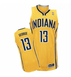 Youth Adidas Indiana Pacers 13 Paul George Authentic Gold Alternate NBA Jersey Youth Adidas Indiana Pacers 13 Paul George Authentic Gold Alternate NBA Jersey