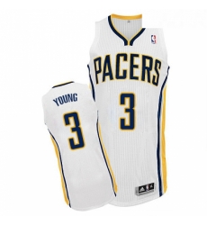 Youth Adidas Indiana Pacers 3 Joe Young Authentic White Home NBA Jersey Youth Adidas Indiana Pacers 3 Joe Young Authentic White Home NBA Jersey