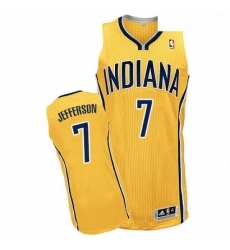 Youth Adidas Indiana Pacers 7 Al Jefferson Swingman Gold Alternate NBA Jersey Youth Adidas Indiana Pacers 7 Al Jefferson Swingman Gold Alternate NBA Jersey