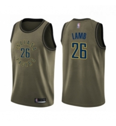 Youth Indiana Pacers 26 Jeremy Lamb Swingman Green Salute to Service Basketball Jersey Youth Indiana Pacers 26 Jeremy Lamb Swingman Green Salute to Service Basketball Jersey