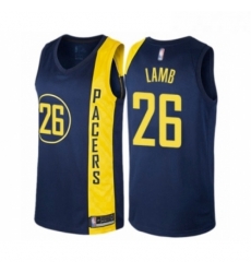 Youth Indiana Pacers 26 Jeremy Lamb Swingman Navy Blue Basketball Jersey City Edition Youth Indiana Pacers 26 Jeremy Lamb Swingman Navy Blue Basketball Jersey City Edition