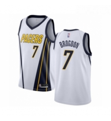 Youth Indiana Pacers 7 Malcolm Brogdon White Swingman Jersey Earned Edition Youth Indiana Pacers 7 Malcolm Brogdon White Swingman Jersey Earned Edition