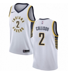 Youth Nike Indiana Pacers 2 Darren Collison Authentic White NBA Jersey Association Edition Youth Nike Indiana Pacers 2 Darren Collison Authentic White NBA Jersey Association Edition