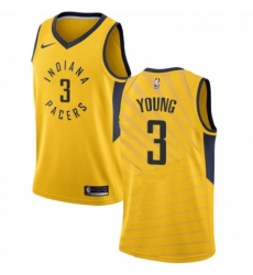 Youth Nike Indiana Pacers 3 Joe Young Authentic Gold NBA Jersey Statement Edition Youth Nike Indiana Pacers 3 Joe Young Authentic Gold NBA Jersey Statement Edition