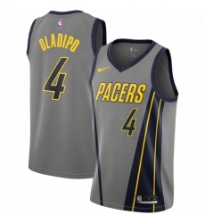 Youth Nike Indiana Pacers 4 Victor Oladipo Swingman Gray NBA Jersey City Edition Youth Nike Indiana Pacers 4 Victor Oladipo Swingman Gray NBA Jersey City Edition