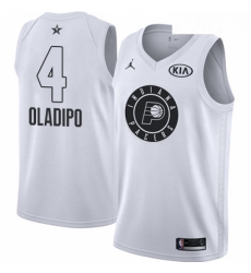 Youth Nike Jordan Indiana Pacers 4 Victor Oladipo Swingman White 2018 All Star Game NBA Jersey Youth Nike Jordan Indiana Pacers 4 Victor Oladipo Swingman White 2018 All Star Game NBA Jersey
