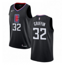Womens Nike Los Angeles Clippers 32 Blake Griffin Authentic Black Alternate NBA Jersey Statement Edition