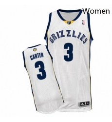 Womens Adidas Memphis Grizzlies 3 Jevon Carter Authentic White Home NBA Jersey Womens Adidas Memphis Grizzlies 3 Jevon Carter Authentic White Home NBA Jersey