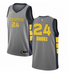 Womens Nike Memphis Grizzlies 24 Dillon Brooks Swingman Gray NBA Jersey City Edition Womens Nike Memphis Grizzlies 24 Dillon Brooks Swingman Gray NBA Jersey City Edition