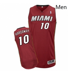 Mens Adidas Miami Heat 10 Tim Hardaway Authentic Red Alternate NBA Jersey Mens Adidas Miami Heat 10 Tim Hardaway Authentic Red Alternate NBA Jersey