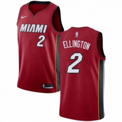 Womens Nike Miami Heat 2 Wayne Ellington Swingman Red NBA Jersey Statement Edition