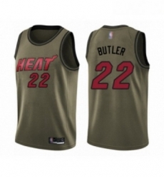 Youth Miami Heat 22 Jimmy Butler Swingman Green Salute to Service Basketball Jersey Youth Miami Heat 22 Jimmy Butler Swingman Green Salute to Service Basketball Jersey