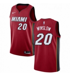Youth Nike Miami Heat 20 Justise Winslow Swingman Red NBA Jersey Statement Edition Youth Nike Miami Heat 20 Justise Winslow Swingman Red NBA Jersey Statement Edition