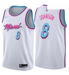 Youth Nike Miami Heat 8 Tyler Johnson Swingman White NBA Jersey City Edition Youth Nike Miami Heat 8 Tyler Johnson Swingman White NBA Jersey City Edition