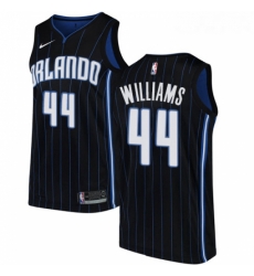 Womens Nike Orlando Magic 44 Jason Williams Authentic Black Alternate NBA Jersey Statement Edition