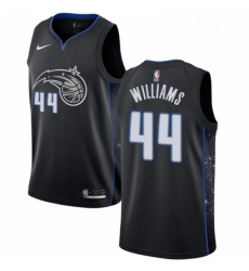 Youth Nike Orlando Magic 44 Jason Williams Swingman Black NBA Jersey City Edition