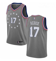 Womens Nike Philadelphia 76ers 17 JJ Redick Swingman Gray NBA Jersey City Edition Womens Nike Philadelphia 76ers 17 JJ Redick Swingman Gray NBA Jersey City Edition