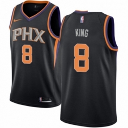 Womens Nike Phoenix Suns 8 George King Swingman Black NBA Jersey Statement Edition 
