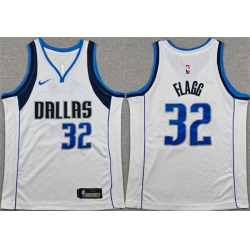 Youth 32 Cooper Flagg White 2025 Association Edition Stitched Basketball Jersey