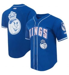 Men Sacramento Kings Blue 2024 25 City Edition Stitched Baseball Jersey Men Sacramento Kings Blue 2024 25 City Edition Stitched Baseball Jersey