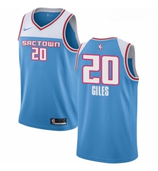 Womens Nike Sacramento Kings 20 Harry Giles Swingman Blue NBA Jersey 2018 19 City Edition Womens Nike Sacramento Kings 20 Harry Giles Swingman Blue NBA Jersey 2018 19 City Edition
