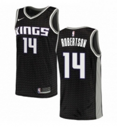Youth Nike Sacramento Kings 14 Oscar Robertson Swingman Black NBA Jersey Statement Edition Youth Nike Sacramento Kings 14 Oscar Robertson Swingman Black NBA Jersey Statement Edition