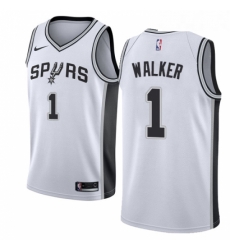 Womens Nike San Antonio Spurs 1 Lonnie Walker Swingman White NBA Jersey Association Edition Womens Nike San Antonio Spurs 1 Lonnie Walker Swingman White NBA Jersey Association Edition