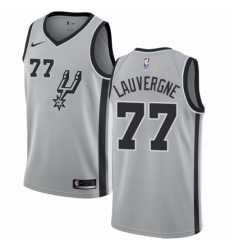 Youth Nike San Antonio Spurs 77 Joffrey Lauvergne Authentic Silver Alternate NBA Jersey Statement Edition Youth Nike San Antonio Spurs 77 Joffrey Lauvergne Authentic Silver Alternate NBA Jersey Statement Edition