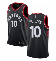 Womens Nike Toronto Raptors 10 DeMar DeRozan Authentic Black Alternate NBA Jersey Statement Edition Womens Nike Toronto Raptors 10 DeMar DeRozan Authentic Black Alternate NBA Jersey Statement Edition