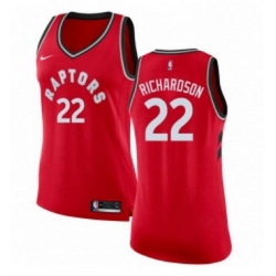 Womens Nike Toronto Raptors 22 Malachi Richardson Swingman Red NBA Jersey Icon Edition 