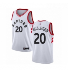 Youth Toronto Raptors 20 Rondae Hollis Jefferson Swingman White Basketball Jersey Association Edition Youth Toronto Raptors 20 Rondae Hollis Jefferson Swingman White Basketball Jersey Association Edition