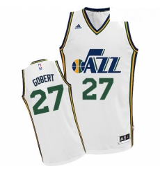 Youth Adidas Utah Jazz 27 Rudy Gobert Swingman White Home NBA Jersey Youth Adidas Utah Jazz 27 Rudy Gobert Swingman White Home NBA Jersey