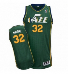 Youth Adidas Utah Jazz 32 Karl Malone Authentic Green Alternate NBA Jersey Youth Adidas Utah Jazz 32 Karl Malone Authentic Green Alternate NBA Jersey