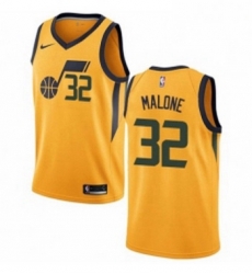 Youth Nike Utah Jazz 32 Karl Malone Swingman Gold NBA Jersey Statement Edition Youth Nike Utah Jazz 32 Karl Malone Swingman Gold NBA Jersey Statement Edition