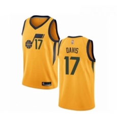 Youth Utah Jazz 17 Ed Davis Swingman Gold Basketball Jersey Statement Edition Youth Utah Jazz 17 Ed Davis Swingman Gold Basketball Jersey Statement Edition