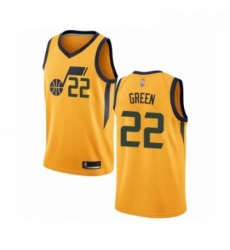 Youth Utah Jazz 22 Jeff Green Swingman Gold Basketball Jersey Statement Edition Youth Utah Jazz 22 Jeff Green Swingman Gold Basketball Jersey Statement Edition