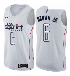 Youth Nike Washington Wizards 6 Troy Brown Jr Swingman White NBA Jersey City Edition Youth Nike Washington Wizards 6 Troy Brown Jr Swingman White NBA Jersey City Edition